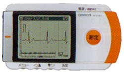 オムロン携帯型心電計　HCG-801