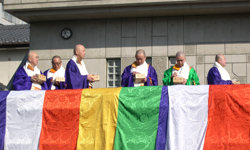 聖徳太子節分会 豆まき