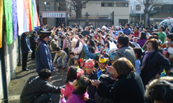 聖徳太子節分会 豆まき