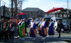 聖徳太子節分会 お練り