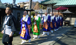 聖徳太子節分会 お練り