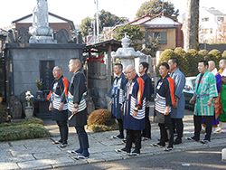 聖徳太子節分会 お練り