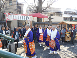 聖徳太子節分会 お練り