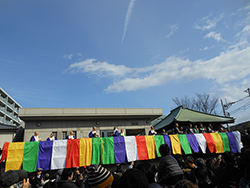 聖徳太子節分会 豆まき