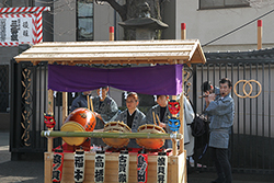 聖徳太子節分会 お囃子