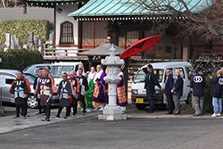 聖徳太子節分会 お練り