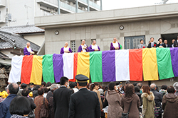 聖徳太子節分会 豆まき