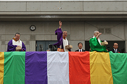 聖徳太子節分会 豆まき