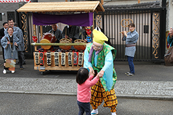 聖徳太子節分会　お囃子