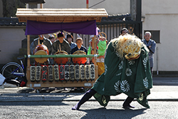 聖徳太子節分会 お囃子