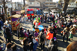 聖徳太子節分会 お囃子