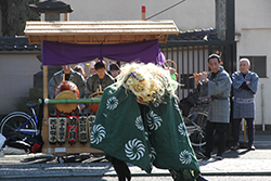 聖徳太子節分会 お囃子