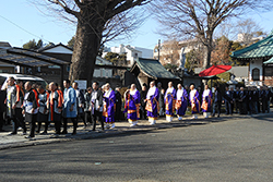 聖徳太子節分会 お練り