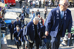 聖徳太子節分会 お練り