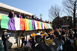 聖徳太子節分会 豆まき