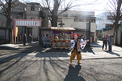 聖徳太子節分会 お囃子