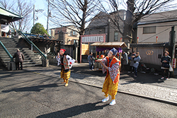 聖徳太子節分会 お囃子