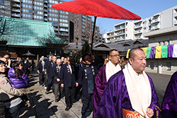 聖徳太子節分会 お練り