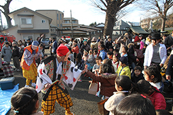 聖徳太子節分会 お囃子