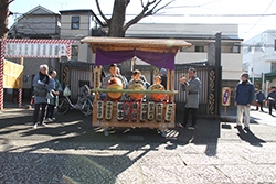 聖徳太子節分会 お囃子