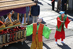 聖徳太子節分会 お囃子