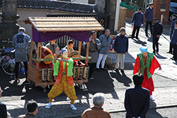 聖徳太子節分会 お囃子