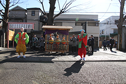 聖徳太子節分会 お囃子