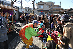 聖徳太子節分会 お囃子