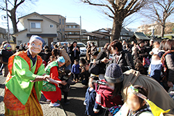 聖徳太子節分会 お囃子