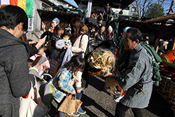 聖徳太子節分会 お囃子