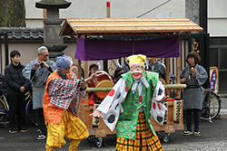 聖徳太子節分会 お囃子