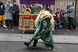 聖徳太子節分会 お囃子