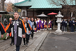 聖徳太子節分会 お練り