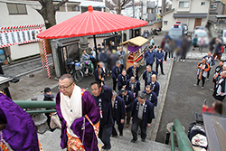 聖徳太子節分会 お練り