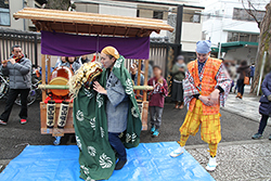 聖徳太子節分会 お囃子