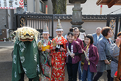 聖徳太子節分会 お囃子