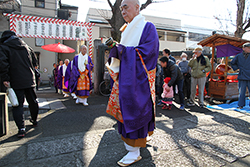 聖徳太子節分会 お練り