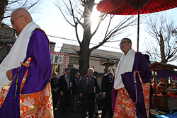 聖徳太子節分会 お練り