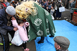 聖徳太子節分会　お囃子