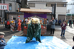 聖徳太子節分会 お囃子