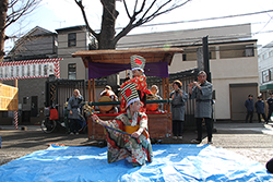 聖徳太子節分会 お囃子