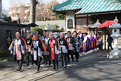 聖徳太子節分会　木遣り2