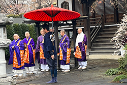 聖徳太子節分会 お練り