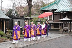 聖徳太子節分会 お練り