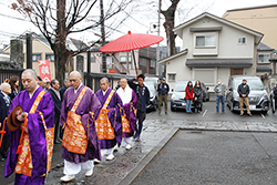 聖徳太子節分会 お練り