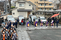聖徳太子節分会 お練り