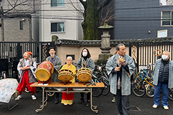 聖徳太子節分会 お囃子
