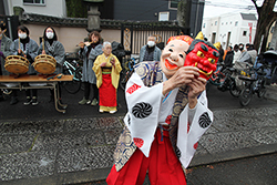 聖徳太子節分会 お囃子