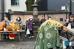 聖徳太子節分会 お囃子