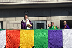 聖徳太子節分会 円泉寺住職